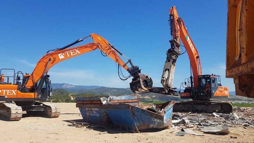 OBRAS Y SERVICIOS TEX, UN FIEL CLIENTE DOOSAN